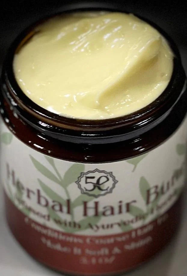 Natural and Organic Herbal Hair Butter, Curly Hair Butter