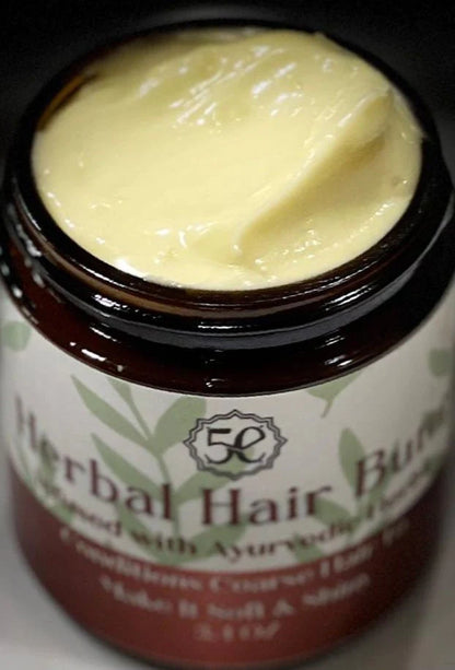 Natural and Organic Herbal Hair Butter, Curly Hair Butter