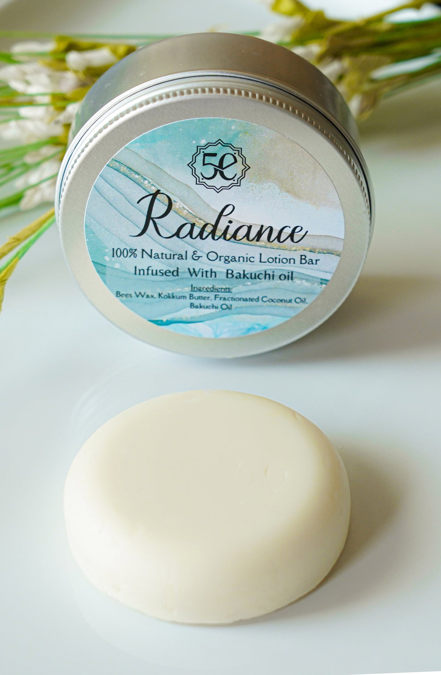 Natural Body Lotion Bar, Moisturizing Skin Balm