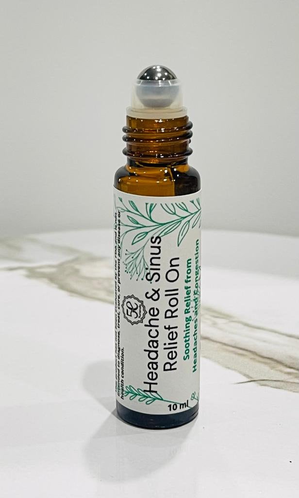 Headache Migraine Relief Oil, Sinus and Tension Relief, Aromatherapy